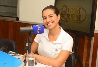 A fisioterapeuta Daniela Campos foi a entrevistada de hoje, do Quem é Quem (Foto: Nilzete Franco/FolhaBV)