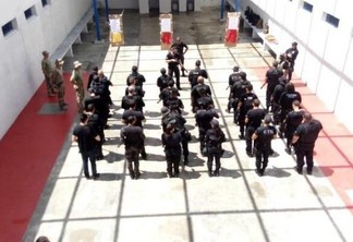 A Força Tarefa de Intervenção Penitenciária atua na Pamc desde 26 de novembro de 2018 (Foto: Divulgação)