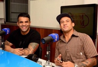 O ex-lutador Cristiano Marcello e o deputado Renan Filho foram os entrevistados do Quem é Quem (Foto: Nilzete Franco/FolhaBV)