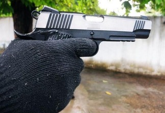 O criminoso estava armado com um revólver calibre 38, disse a vítima (Foto: Diane Sampaio/FolhaBV)