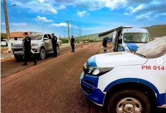 O trabalho dos policiais conta com uma unidade de policiamento móvel e mais uma viatura (Foto: Divulgação)