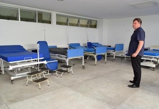 A capacidade do Hospital de Campanha é para 120 leitos, mas no primeiro momento serão transferidos 80 pacientes (Foto: Nilzete Franco/FolhaBV)