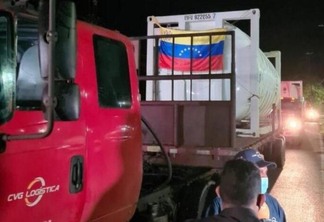 Material encaminhado pela Venezuela ainda em janeiro (Foto: Reprodução Twitter)