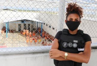 Adriana de Paula estava há quatro meses a frente da Penitenciária (Fotos:Nilzete Franco)