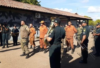 Militares retornaram na tarde deste sábado, dia 13 (Fotos:Divulgação)
