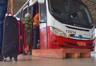 Decreto mantém a suspensão do transporte coletivo interestadual até o dia 15 de março (Foto: Arquivo FolhaBV)