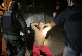 Baiano foi detido em sua residência, em São Luiz (Foto: Reprodução/Dicap)
