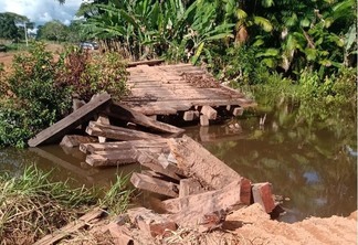 Produtores rurais e moradores do município de Caroebe relatam que pontes e vicinais da região estão intrafegáveis devido a situação precária (Foto: Divulgação)