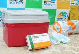 Roraima recebeu até o momento, pouco mais de 120 mil doses de vacinas contra covid-19 (Foto: Divulgação)