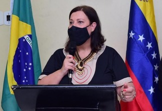 A nota foi assinada pela embaixadora extraordinária e plenipotenciária María Teresa Belandria (Foto: Arquivo FolhaBV)