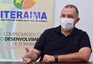 Diretor-presidente do Iteraima, Márcio Grangeiro, diz que processo teve avanço (Foto: Nilzete Franco/FolhaBV)