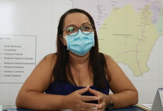 Valdirene Oliveira, coordenadora geral de Vigilância da Saúde (Foto: Diane Sampaio/FolhaBV)