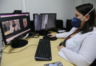 O Tribunal de Justiça de Roraima (TJRR), por meio do Escritório de Saúde, deu início aos trabalhos de telemedicina  no dia 26 de fevereiro (Foto: Divulgação)