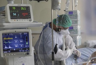 No Hospital Geral de Roraima (HGR) existem 109 pacientes internados (Foto: Suamy Beydoun/Estadão Conteúdo)