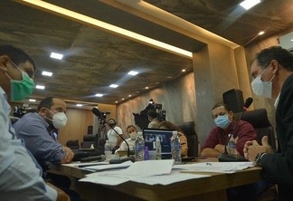 Oitiva da CPI da Saúde durou duas horas e ouviu dois médicos com contracheques acima do teto (Foto: SupCom Ale-RR)