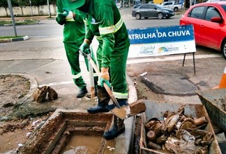 A ação é feita pela Patrulha da Chuva, promovida pela Prefeitura Municipal de Boa Vista (Foto: Divulgação)
