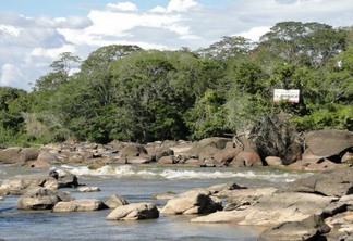 Paisagem da Estação Ecológica de Maracá, em Roraima (Foto: Benjamim da Luz/Reprodução O Eco)