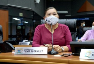 Lenir também é autora de projeto que prevê redução de preços de absorventes (Foto: Ascom Parlamentar)