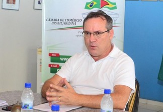 O presidente da Câmara de Comércio Brasil/Guiana, Remídio Monai (Foto: Nilzete Franco/FolhaBV)