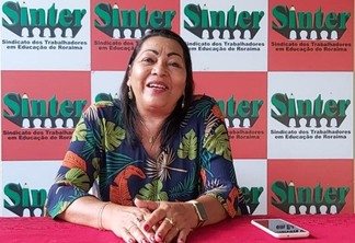 Josefa Matos diz que o pagamento de precatórios é uma grande vitória do Sinter (Foto: Arquivo Sinter)