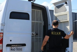 Mulher foi detida pela Dicap (Foto: Diane Sampaio/FolhaBV)