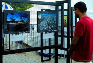 A exposição ocorre no Pátio Roraima Shopping (Foto: Andrezza Mariot/Semuc PMBV)