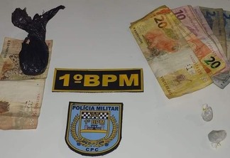 Material apreendido pela Polícia Militar (Foto: Ascom PMRR)