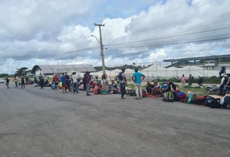 Pacaraima registrou aumento de migrantes após reabertura da fronteira (Foto: Reprodução)