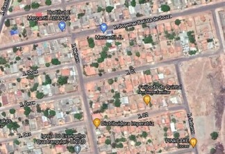 Um dos terrenos a serem desapropriados fica no bairro Cidade Satélite. (Foto:Google Maps)