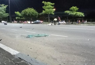 O skatista morreu após ser atingido por um veículo em frente ao Parque Anauá. (Foto: Divulgação)