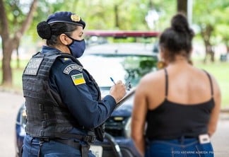 Equipe da Guarda Municipal realiza os acompanhamentos por tempo indeterminado. (Foto: Divulgação/Semuc)