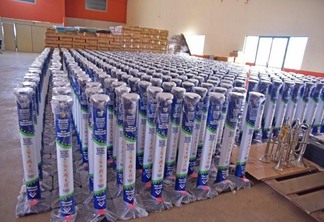 Estado já comprou totens para álcool em gel, que serão instalados em todas as escolas. (Foto:Secom-RR)