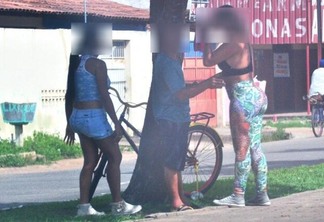 Pesquisa se concentrou no bairro Caimbé, que se tornou o principal ponto de profissionais do sexo na capital
