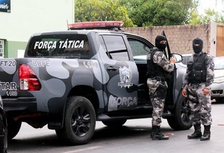 Um equipe da Força Tática realizou a prisão. (Foto: Arquivo Folha BV)
