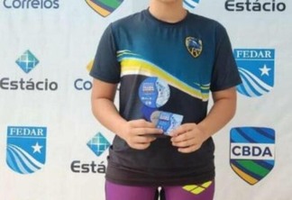 Emily Rabelo após vencer 1° etapa da Copa Roraima. (Foto: Divulgação)