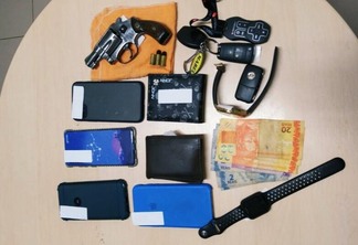 Material apreendido pela Polícia Civil (Foto: Divulgação)