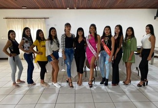 Onze candidatas disputam o título de Miss Roraima Indígena (Foto: Divulgação)