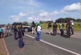 PRF informou que existem dois pontos de manifestações por indígenas às margens das rodovias federais (Foto: Divulgação)