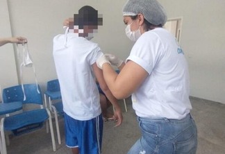 Todos os socioeducandos nas unidades masculina e feminina foram imunizados (Foto: Divulgação)