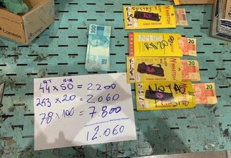 Dinheiro falso era oriundo de Roraima e vários outros Estados (Foto: Divulgação)