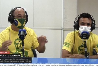 Deilson Bolsonaro e Pedro Nardes deram detalhes sobre o movimento (Foto: Reprodução/Facebook)