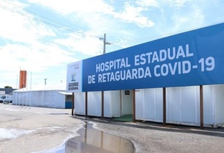 Hospital Estadual de Retaguarda Covid-19 (Foto: Diane Sampaio)