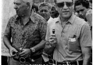 Os governadores do então Território Federal, Hélio Campos e Ramos Pereira (Foto: Arquivo Minha Rua Fala)