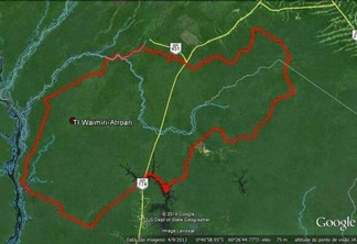 São 121 quilômetros de construção que passará dentro da Terra Indígena Waimiri-Atroari (Imagem: Divulgação)
