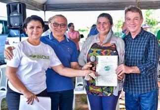 Os benefícios entregues tiveram o apoio do Governo de Roraima, que solicitou a ação ao Instituto (Foto: Secom-RR)