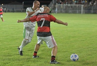 Máster do Flamengo enfrentou a seleção de Roraima no estádio Canarinho (Foto: Jader Souza/SupCom ALE-RR)