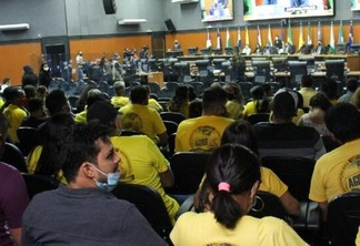 O debate foi proposto e mediado pelo primeiro-secretário da Casa, deputado Jeferson Alves (PTB) (Foto: Ascom/ALE/RR)
