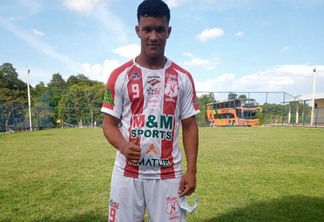 Camisa 9 do Náutico é vice-artilheiro do Estadual Sub-20, com 4 gols - Tico, liderou artilharia e foi ultrapassado por Luiz do Roraima, que tem 5 gols. (Foto: Yago Dias - Náutico)
