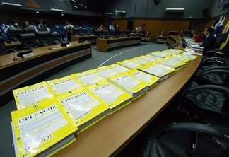 A CPI da Saúde culminou em mais de 100 volumes de documentos (Foto: SupCom/AleRR)