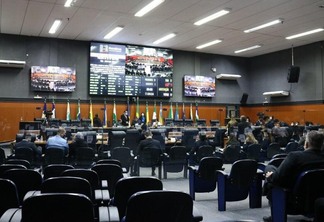 Ânimos ficaram alterados na ALE-RR após discurso sobre orçamento (Foto: Nilzete Franco/FolhaBV)